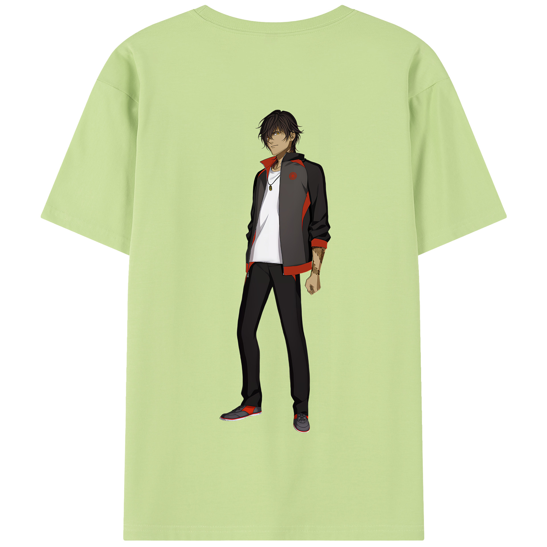 （画像用） 刀剣乱舞 Touken Ranbu 綿100％半袖Tシャツ（背面プリント）